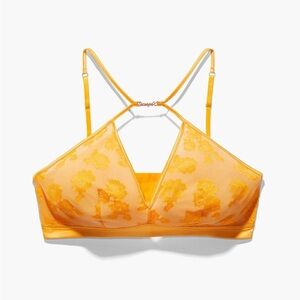 STRAP UP LACE BRALETTE